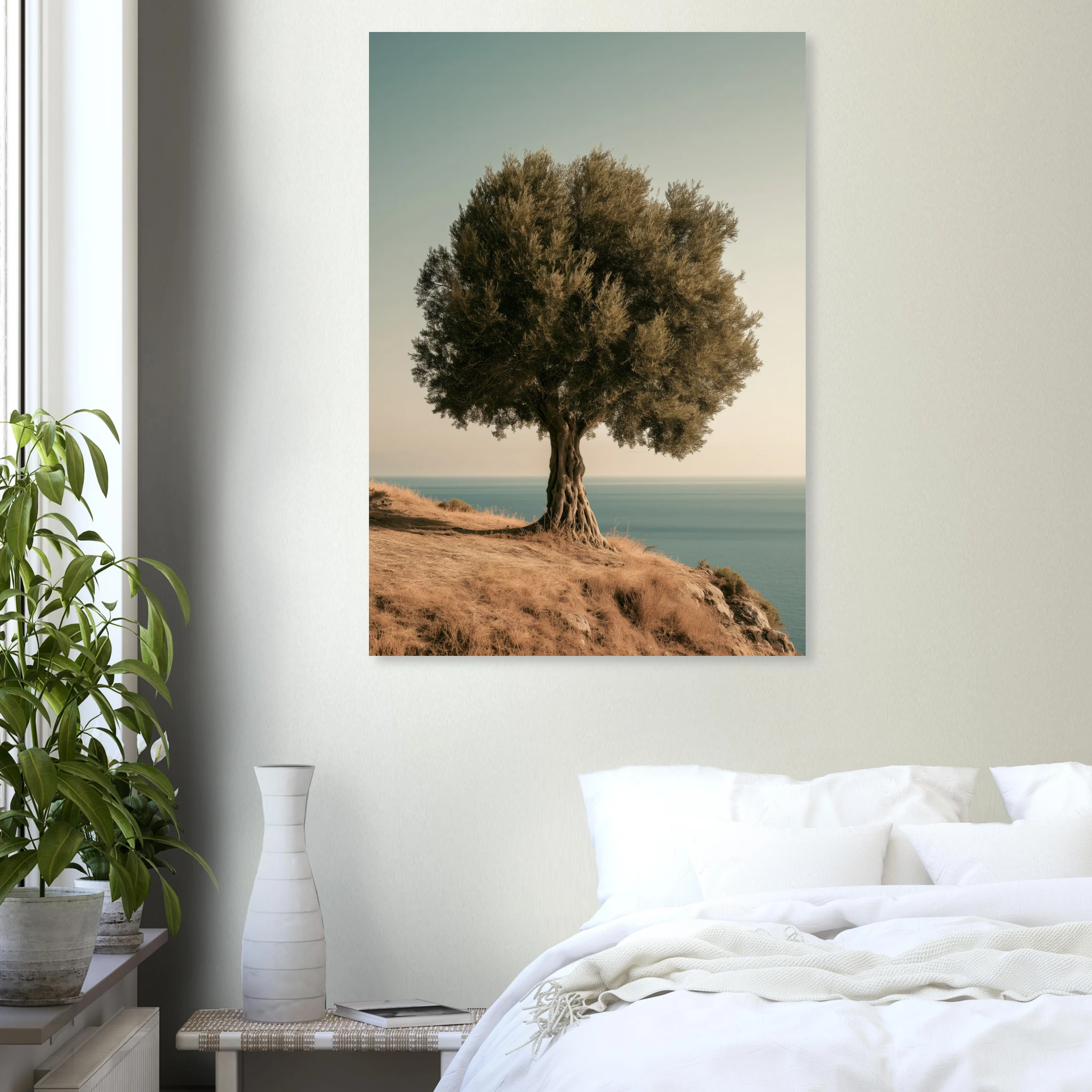 Ancient Olive Tree — Wall Art Print — Matte Art Print Size Guide