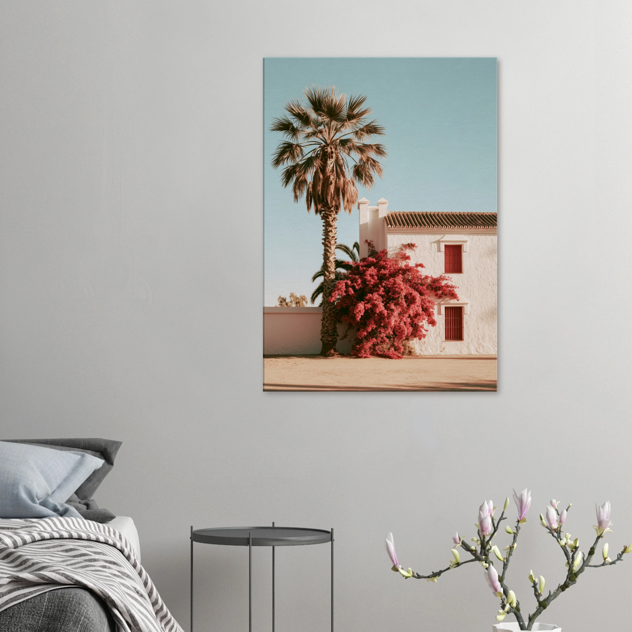 Spanish Cortijo Bougainvillea — Art print | Atelier Marbella