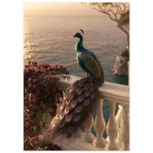 The Peacock — Matte Art Print