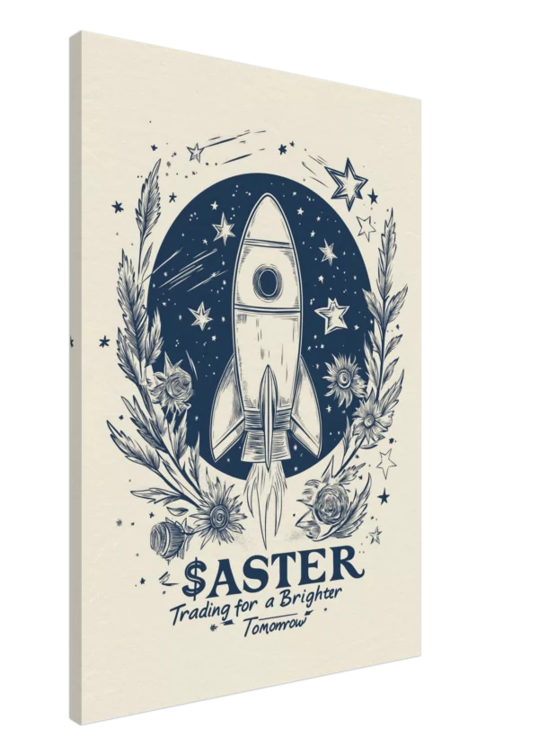 ASTER Crypto Wall Art — Canvas Print