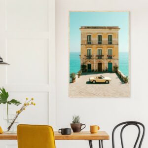 Amalfi Giallo — Framed Print
