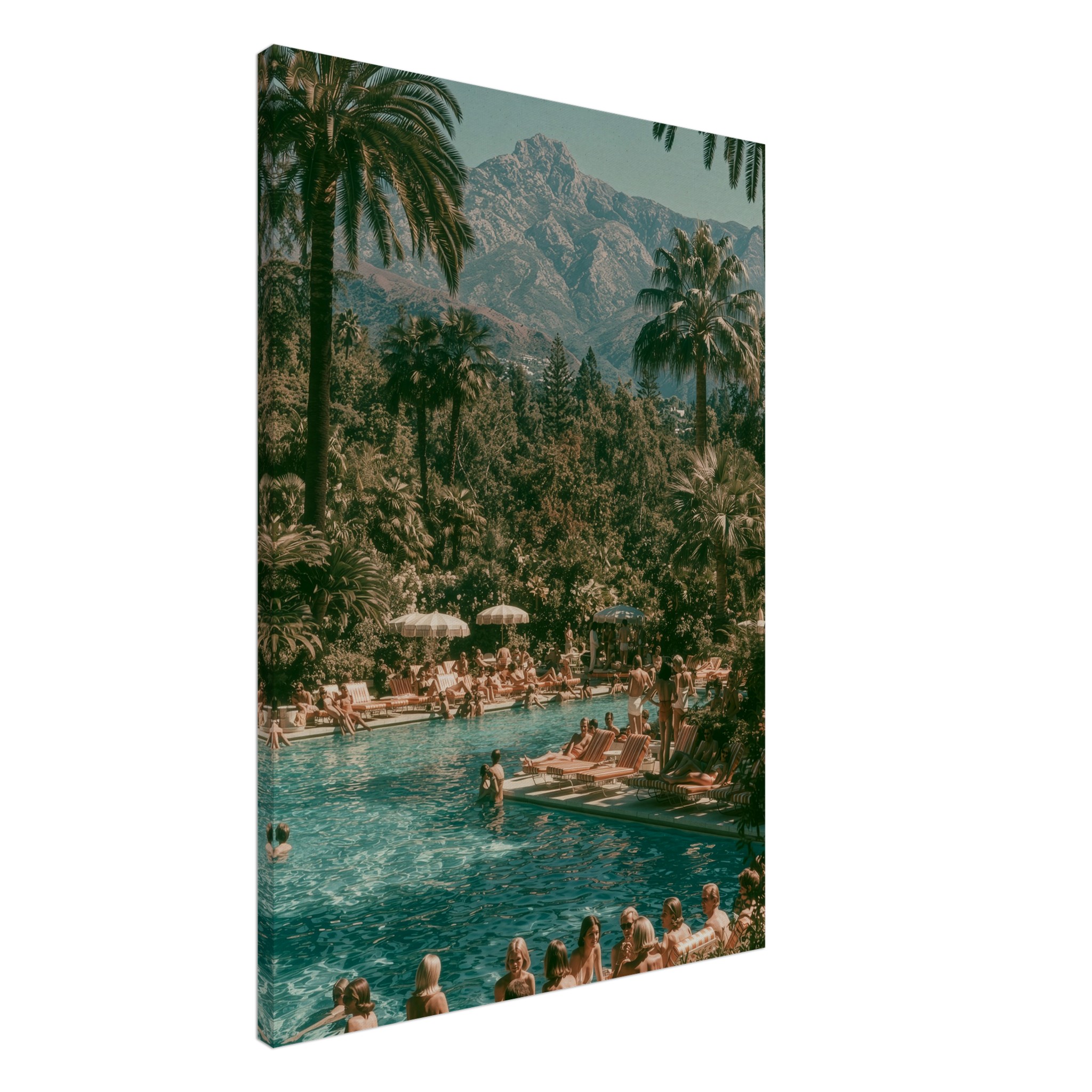 Marbella Pool — canvas print | Atelier Marbella
