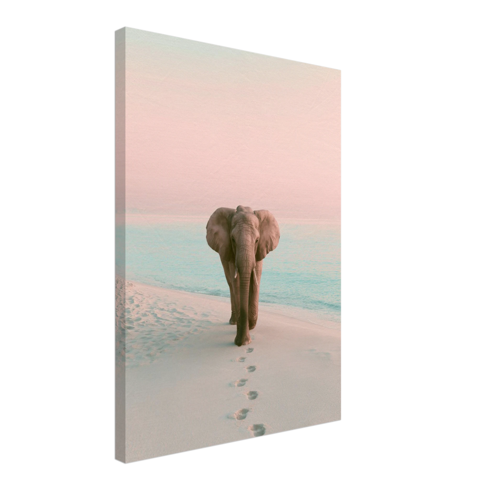 Solitude art print interior mockup — Animals | Atelier Marbella