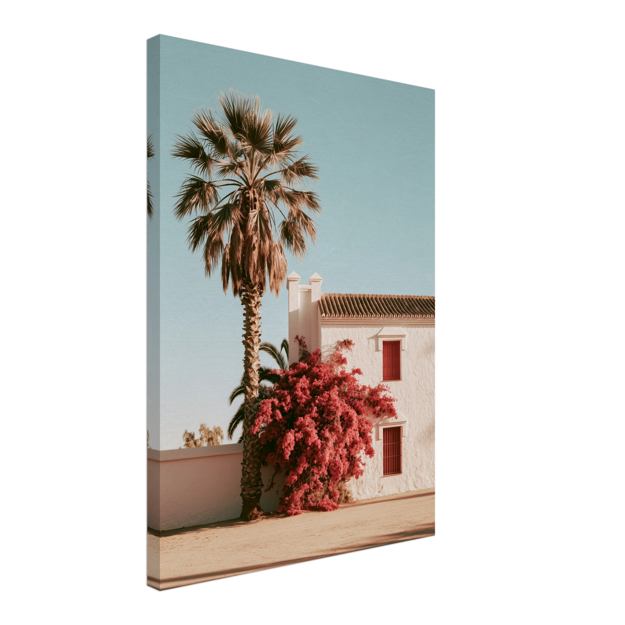 Spanish Cortijo Bougainvillea — Art print | Atelier Marbella