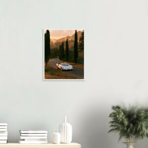 Lamborghini Countach — Framed Print
