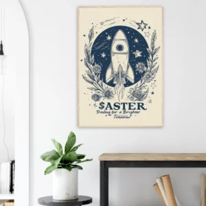 ASTER Crypto Wall Art — Framed Print