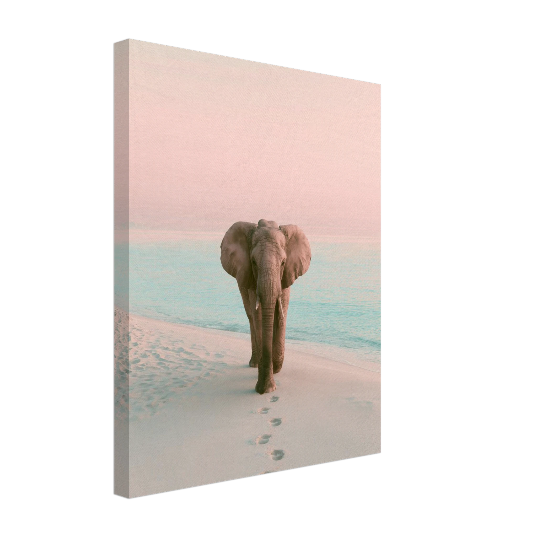 Solitude art print interior mockup — Animals | Atelier Marbella