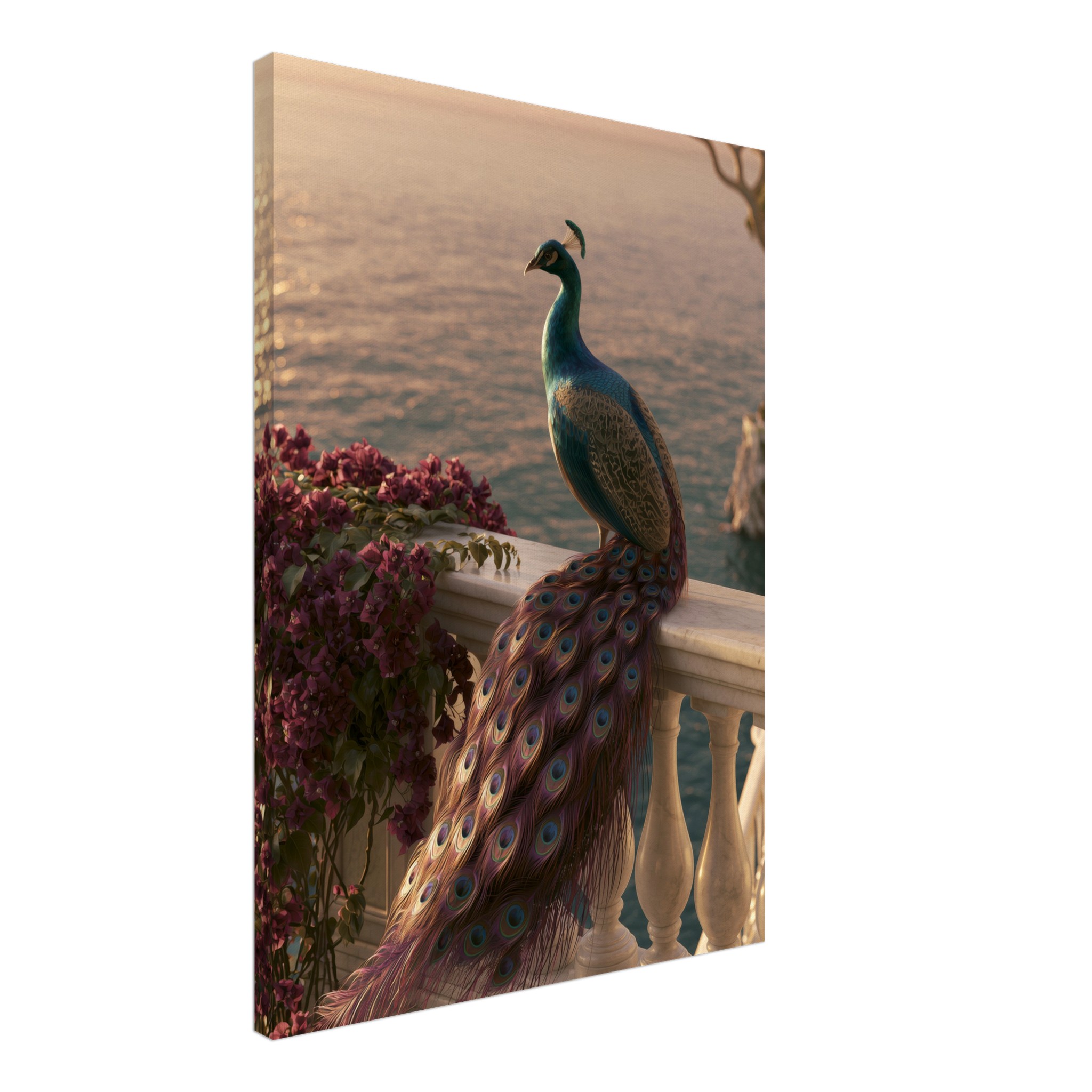 The Peacock — canvas print | Atelier Marbella