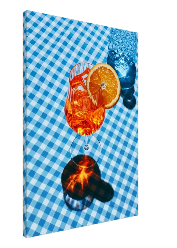 Aperol Blue  — Canvas Print