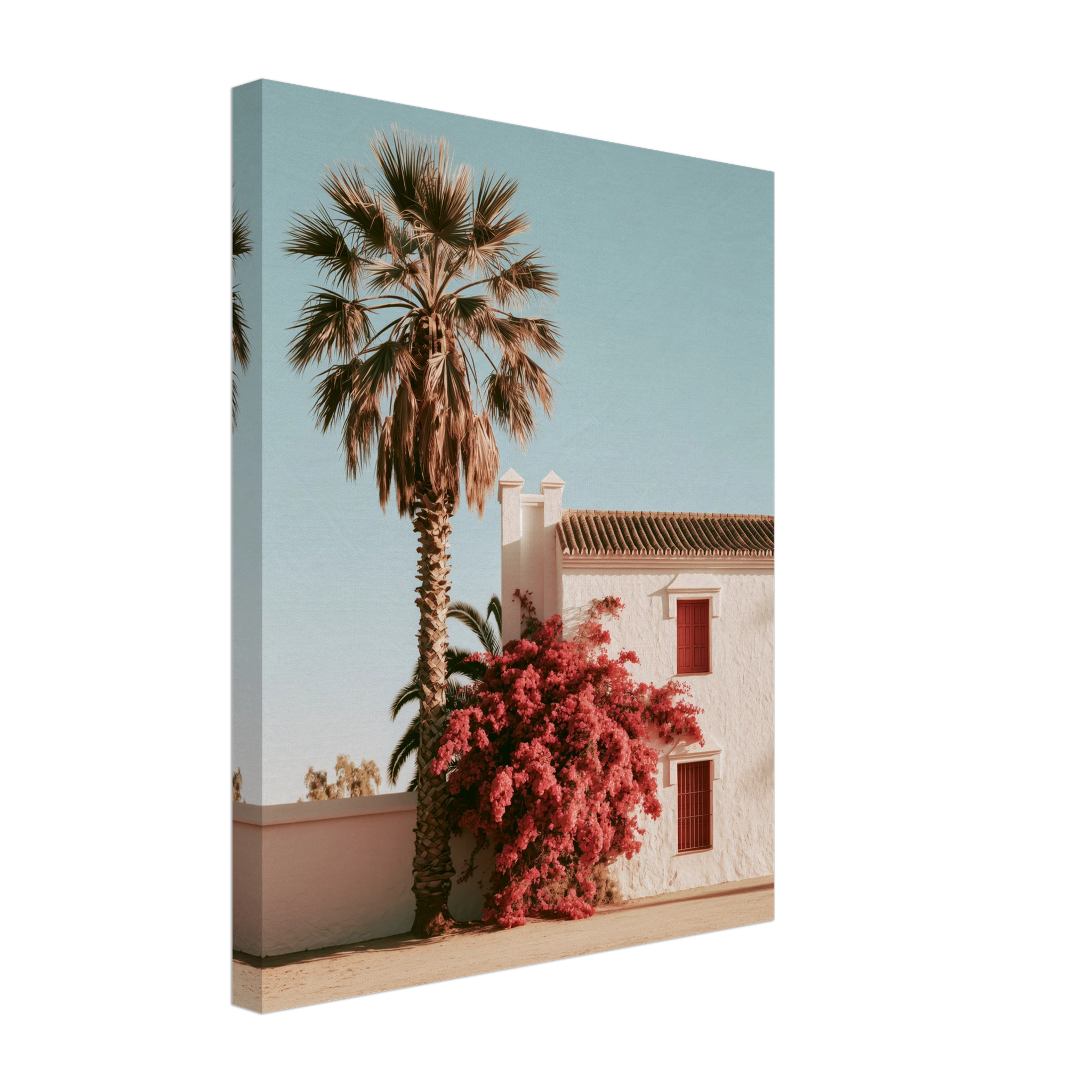 Spanish Cortijo Bougainvillea — Art print | Atelier Marbella
