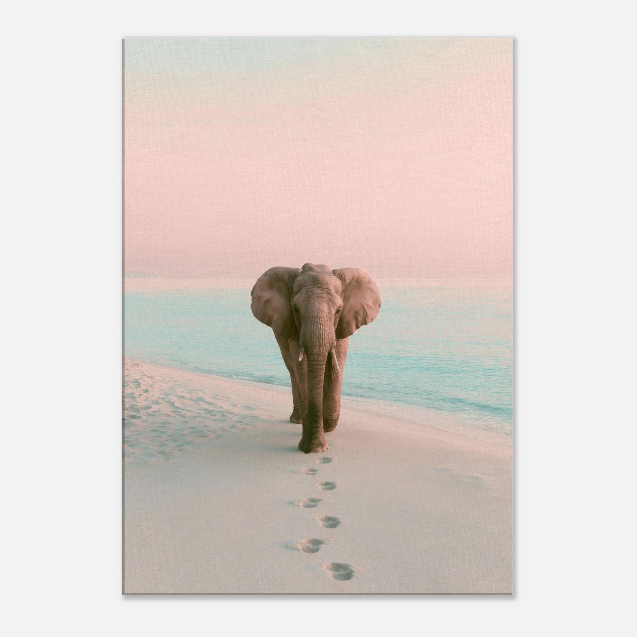Solitude art print interior mockup — Animals | Atelier Marbella