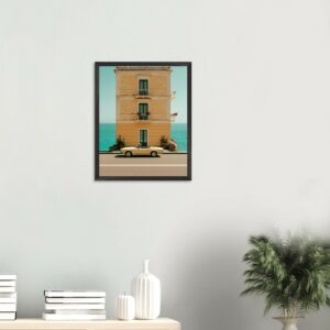 Amalfi Alfa Romeo Spider — Framed Print