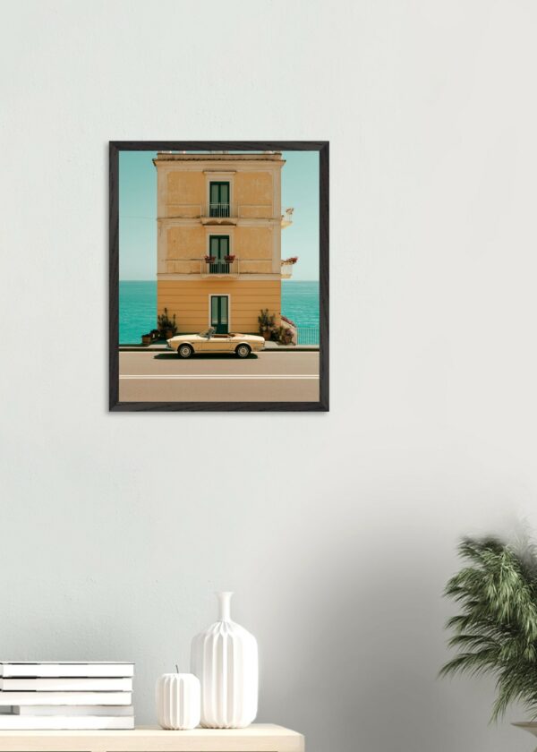 Amalfi Alfa Romeo Spider — Framed Print