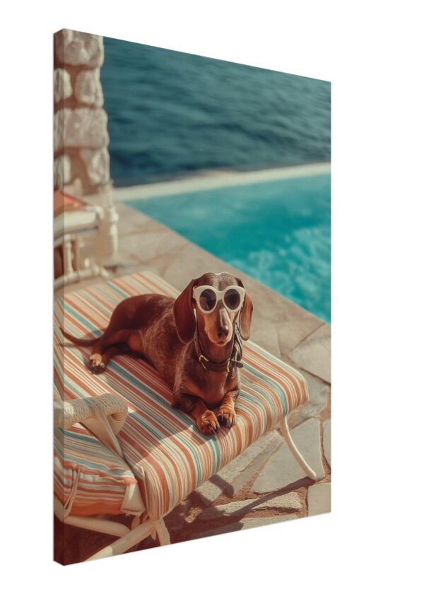 Zoée in the Sun — Canvas Print