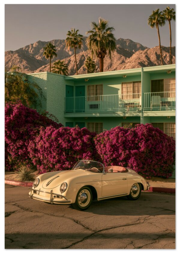 Porsche 356 PSring — Matte Art Print