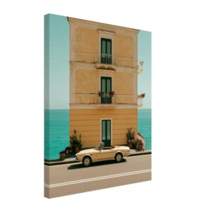 Amalfi Alfa Romeo Spider — Canvas Print