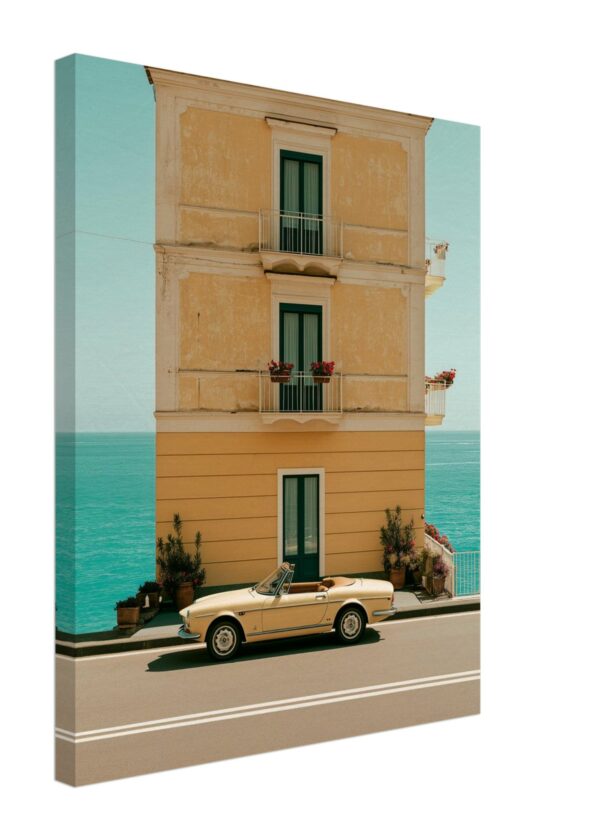 Amalfi Alfa Romeo Spider — Canvas Print