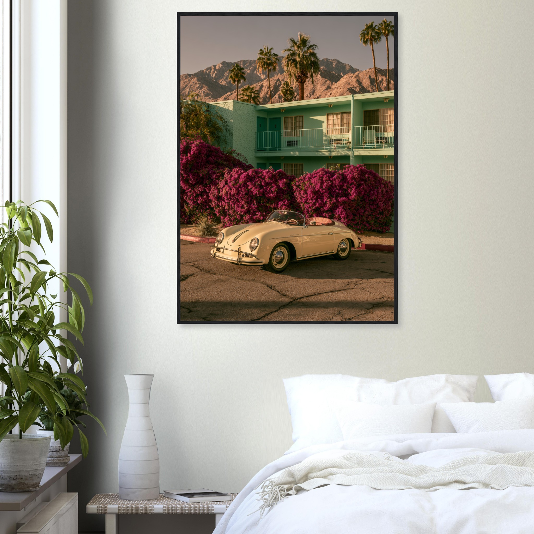 Porsche 356 PSring — framed print | Atelier Marbella