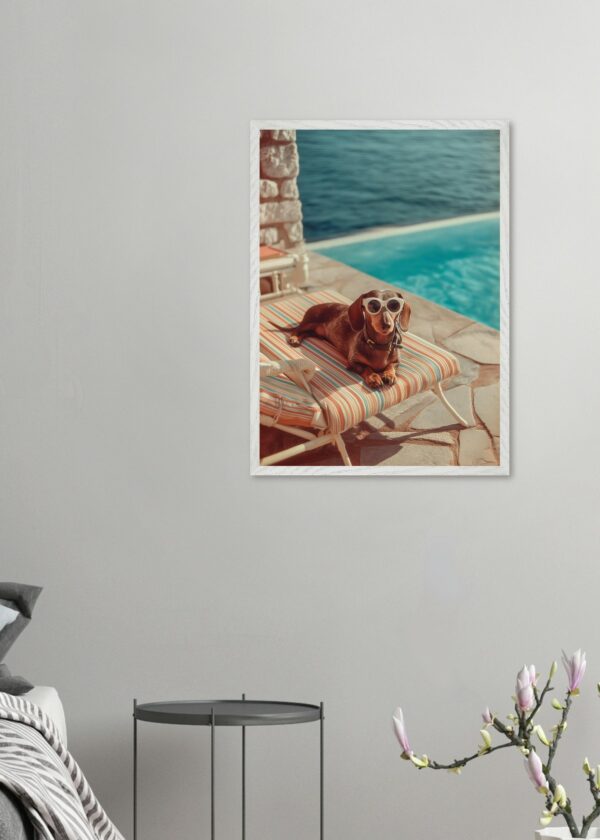 Zoée in the Sun — Framed Print