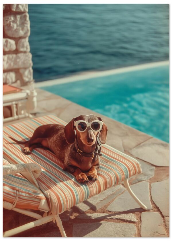 Zoée in the Sun — Matte Art Print