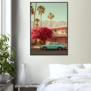 Porsche Springs — Framed Print