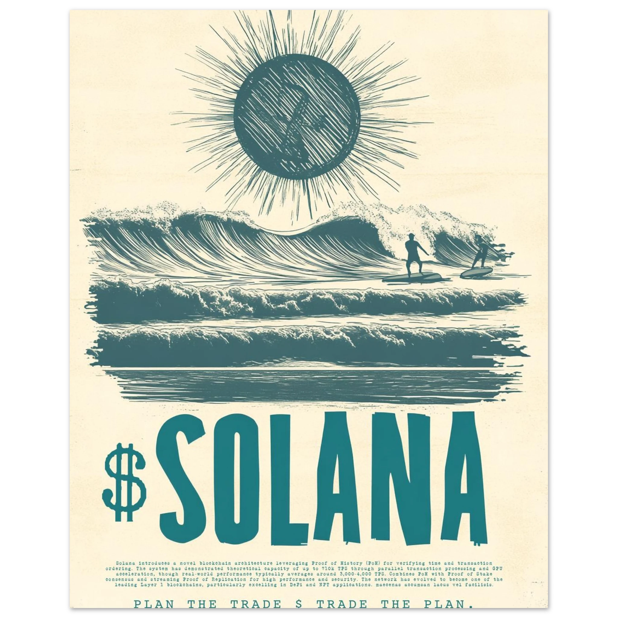 Solana matte print display — Atelier Marbella