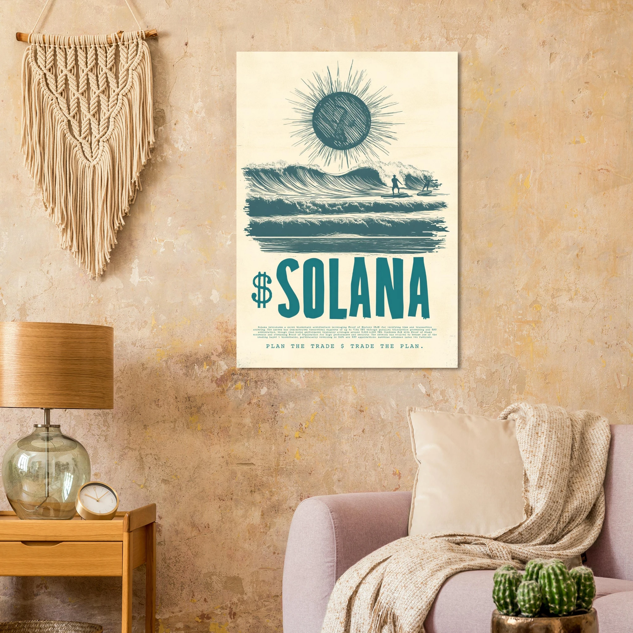 Solana matte print colour detail — Atelier Marbella