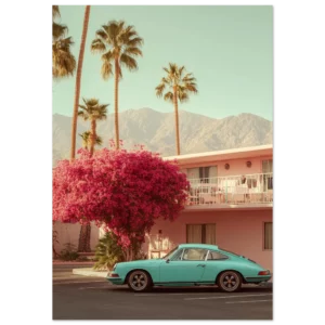 Porsche Springs Art — Matte Art Print