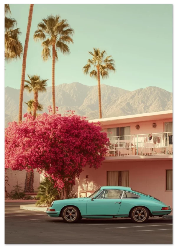 Porsche Springs Art — Matte Art Print
