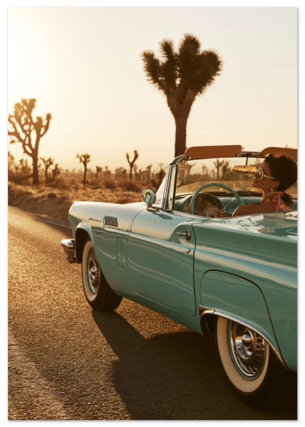 Desert Thunderbird  — Matte Art Print