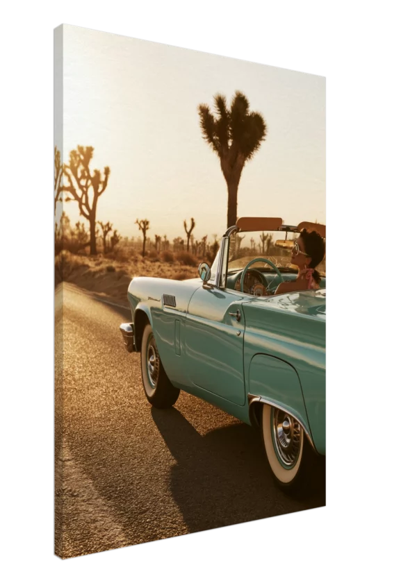 Desert Thunderbird — Canvas Print