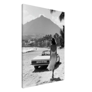 La Concha — Marbella 1970s — Canvas Print