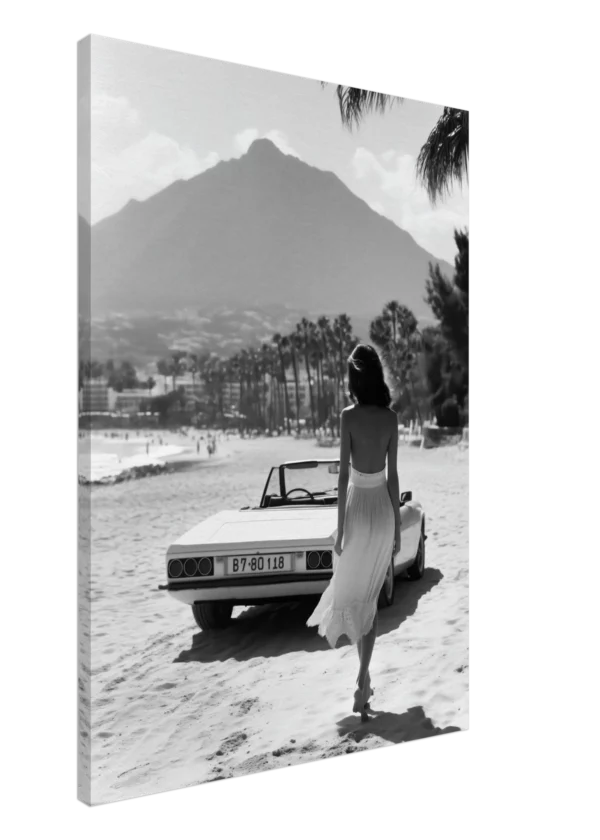 La Concha — Marbella 1970s — Canvas Print