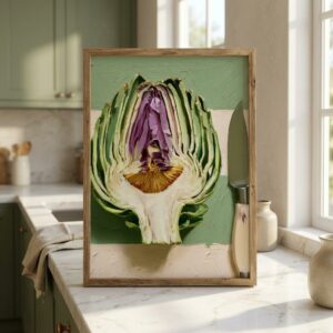The Artichoke — Framed Print