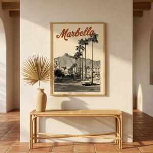 Boulevard de Marbella — Impression encadrée