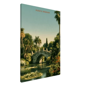 Puente Romano Gardens — Canvas Print