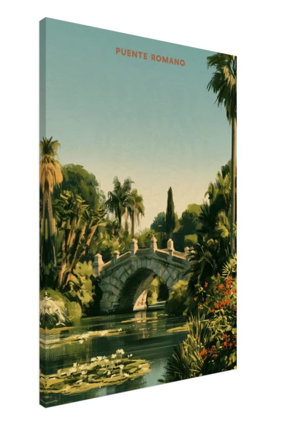 Puente Romano Gardens — Canvas Print