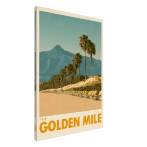 La Milla de Oro — Impresión en lienzo