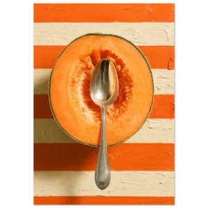 The Cantaloupe — Matte Art Print