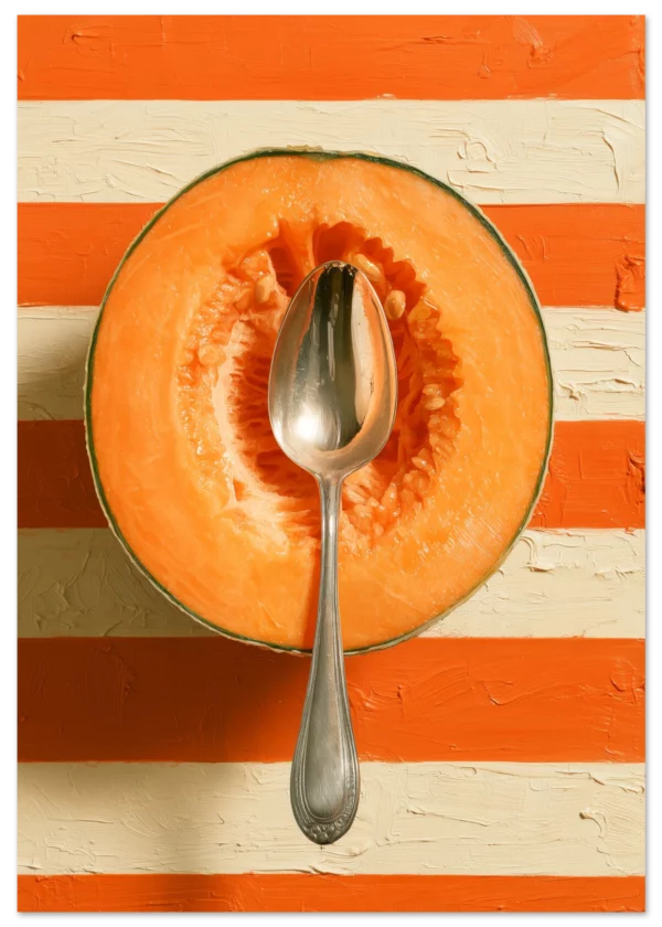 The Cantaloupe — Matte Art Print