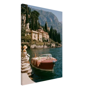 Riva Boat — Bellagio — Canvas Print