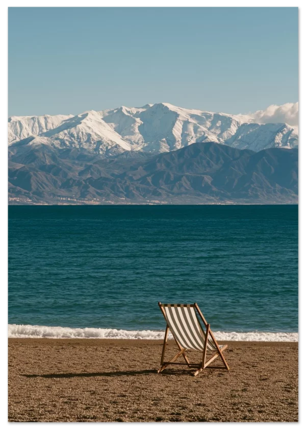 Sierra Nevada from the Shore — Matte Art Print