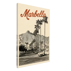 Boulevard de Marbella — Impression sur toile