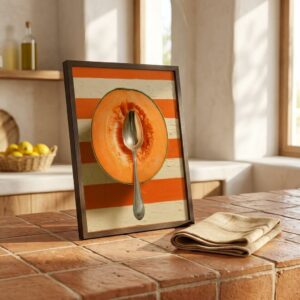 The Cantaloupe — Framed Print