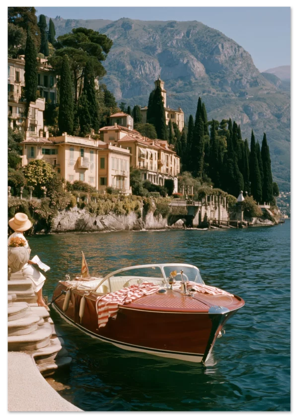 Riva Boat — Bellagio — Matte Art Print