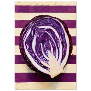 The Red Cabbage — Matte Art Print