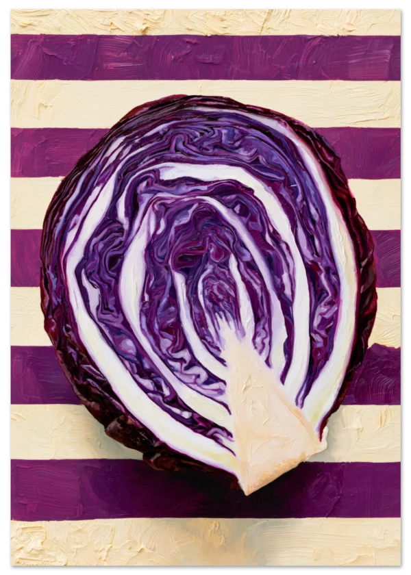 The Red Cabbage — Matte Art Print