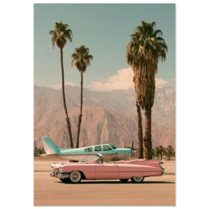 Palm Springs Runway — Matte Art Print