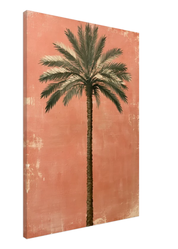 Terracotta Palm — Canvas Print