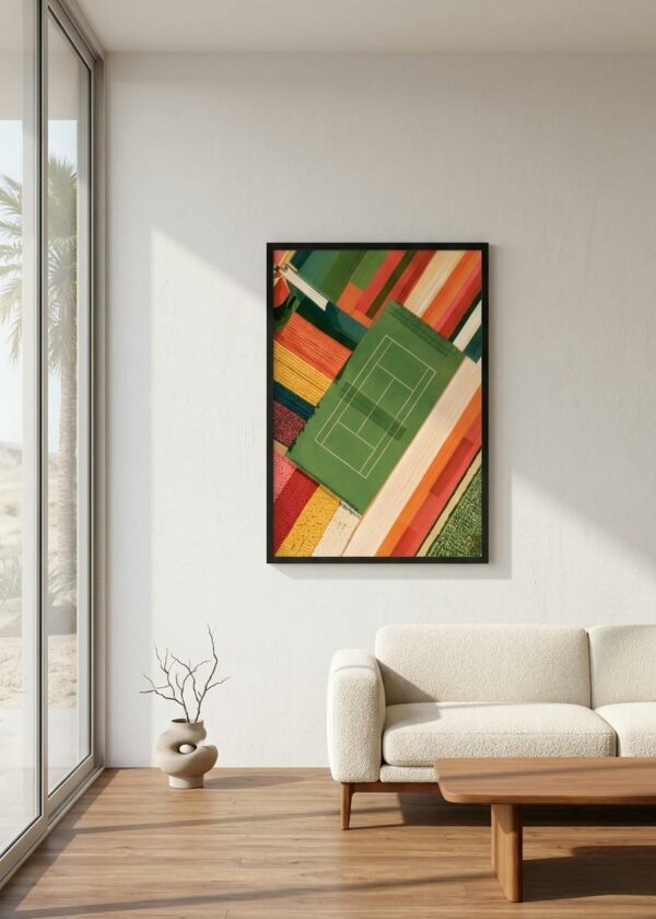 Tulip Court — Keukenhof — Framed Print